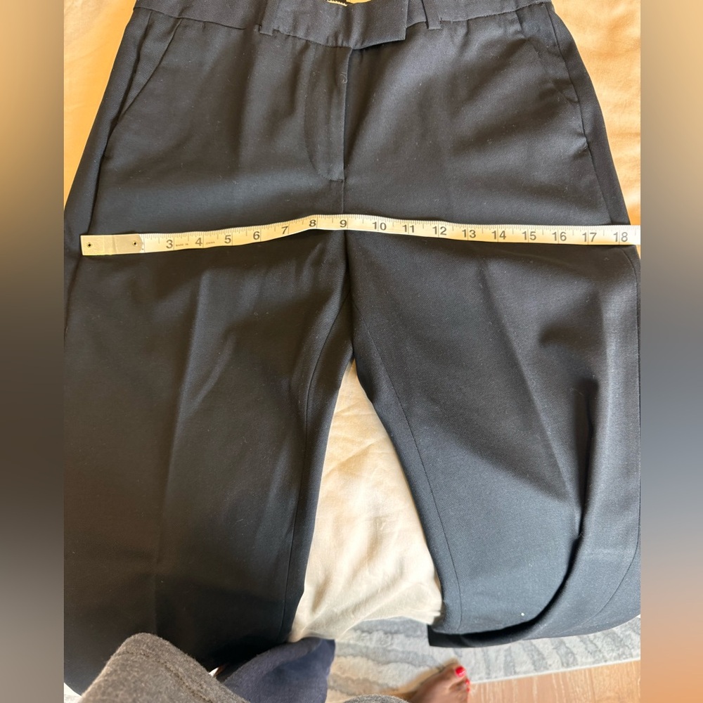 Black trousers light weight wool